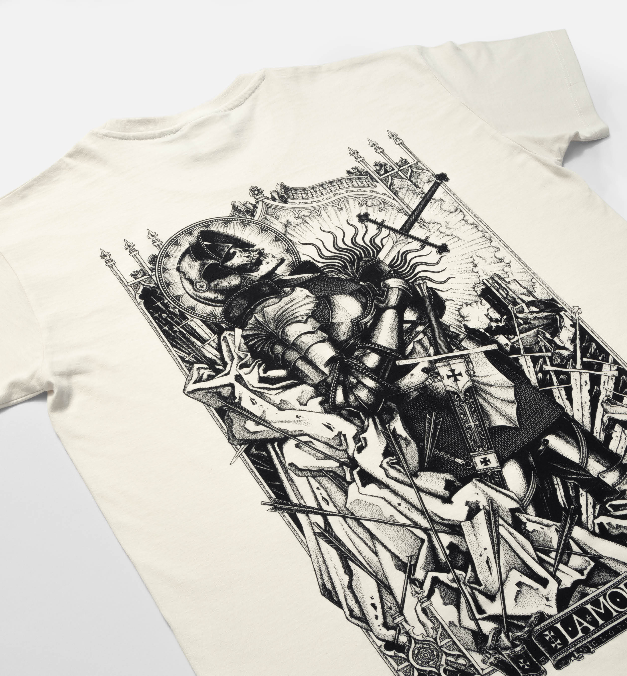 High Hope, Thunder and Oblivion Back Print T-shirt (B/P) - Image 3