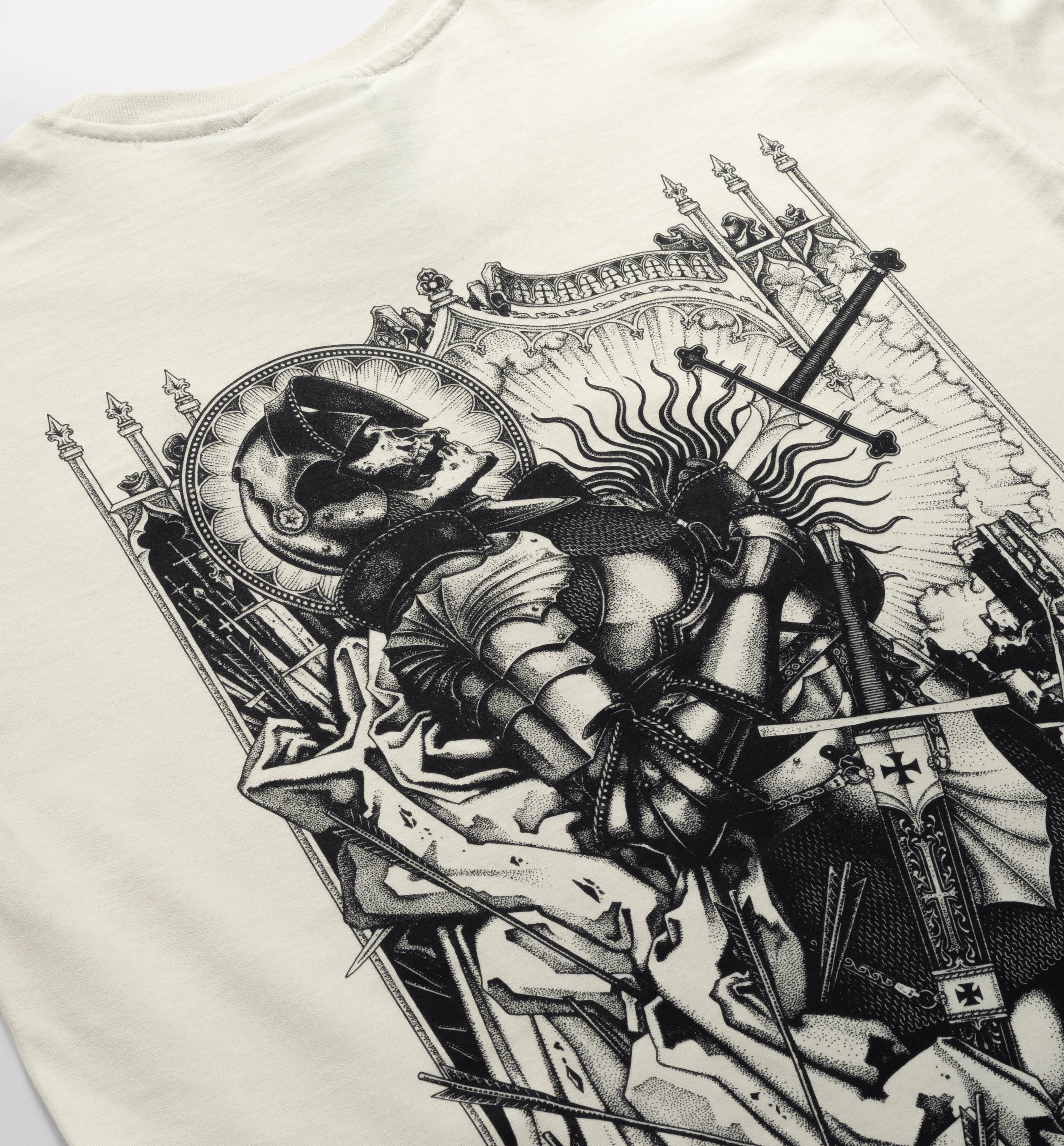 High Hope, Thunder and Oblivion Back Print T-shirt (B/P) - Image 5