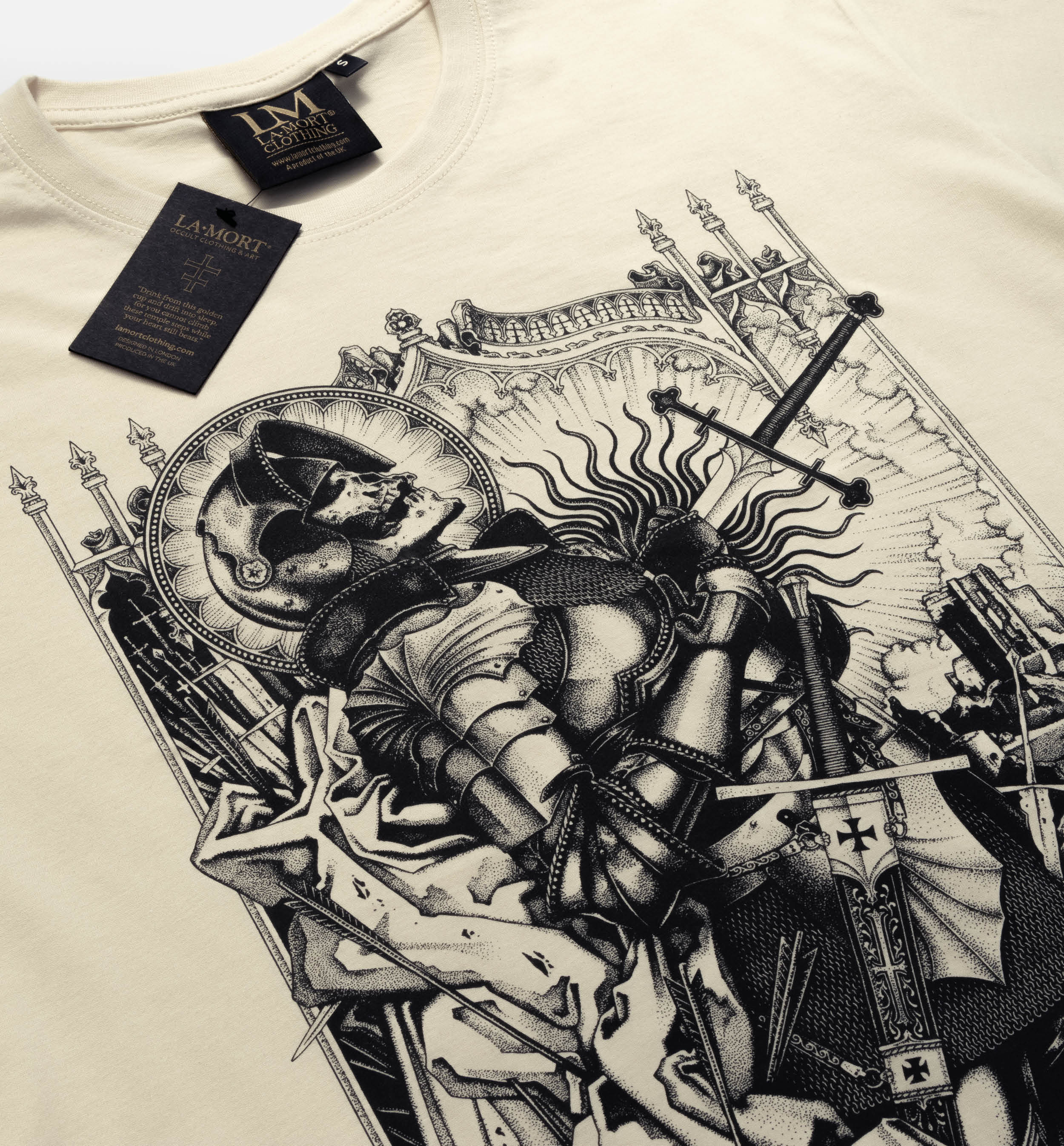 High Hope, Thunder and Oblivion T-shirt (B/N) - Image 3