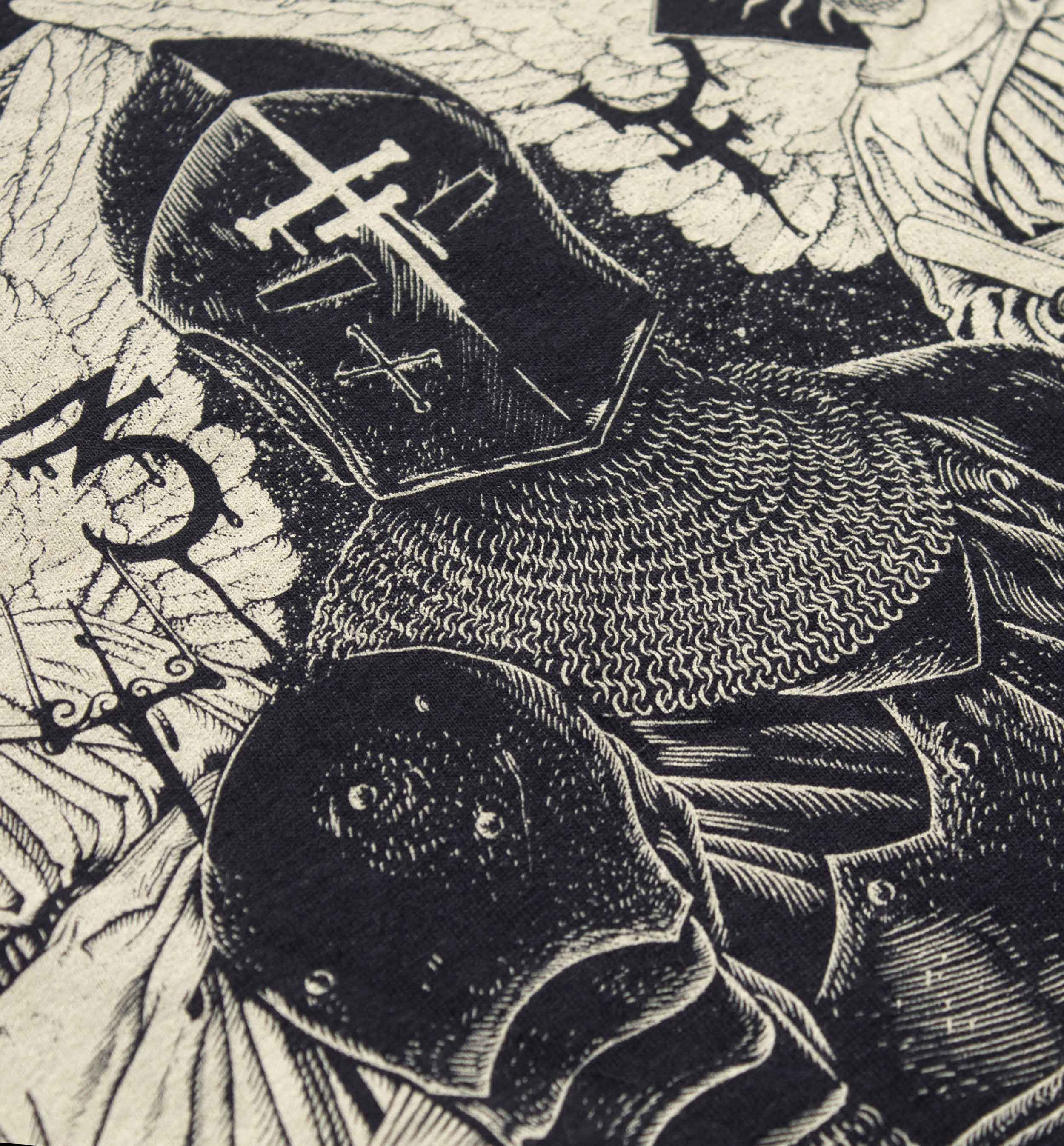 Morality Back Print T-shirt (BW/B) - Image 3