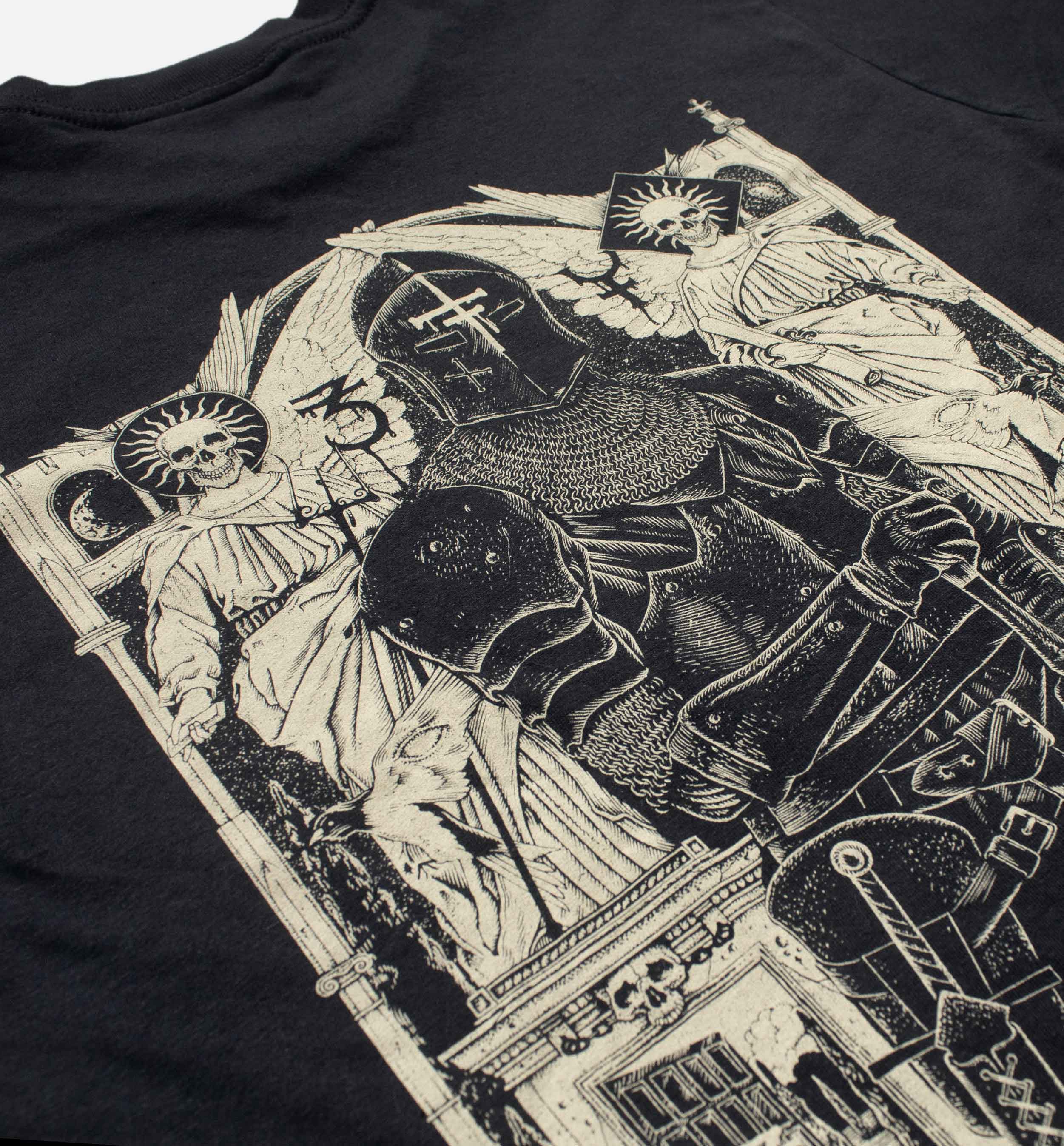 Morality Back Print T-shirt (BW/B) - Image 4