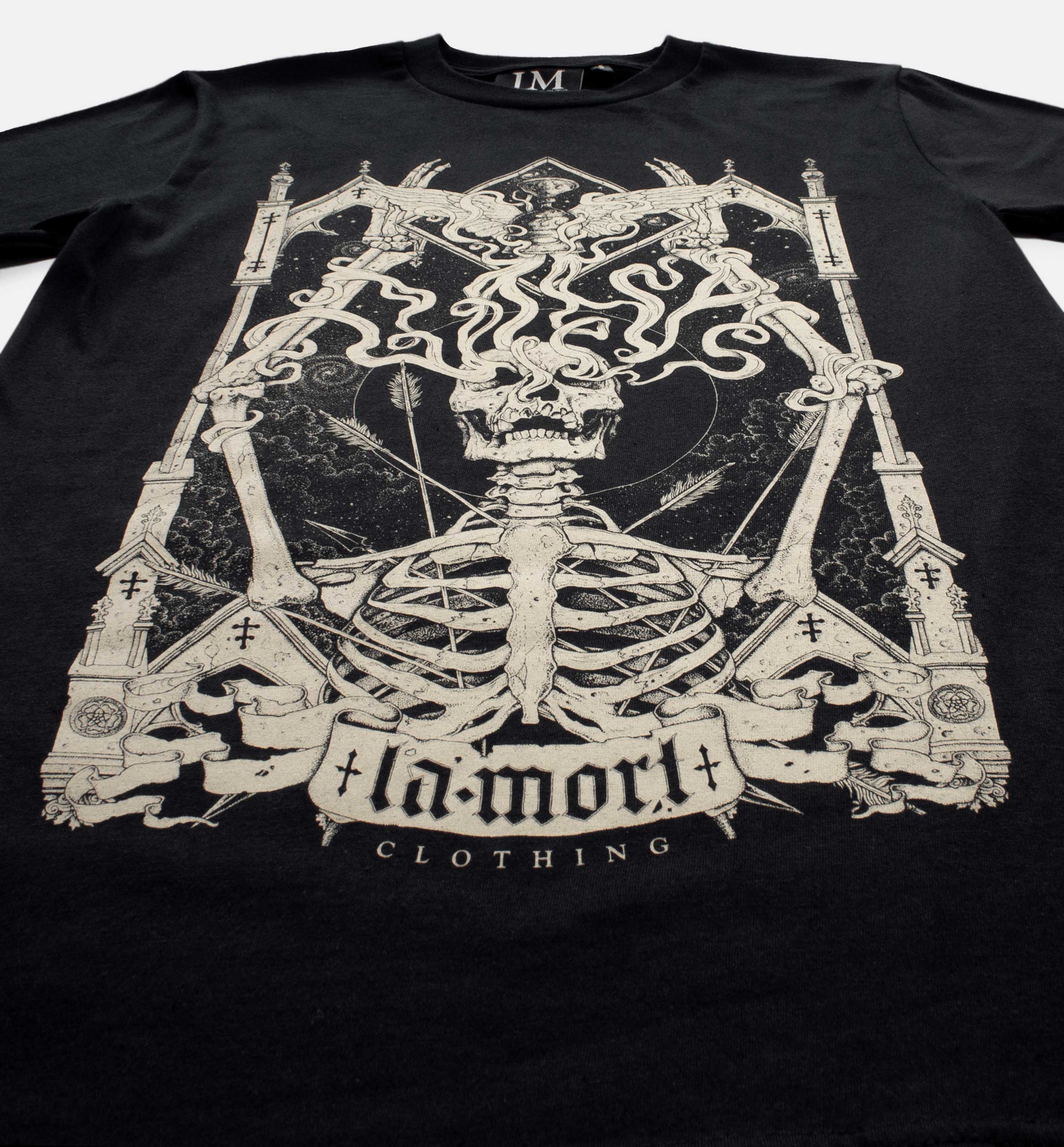 Realms T-shirt (BW/B) - Image 3